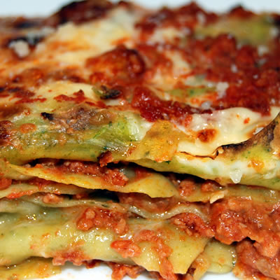 Lasagne fresche fatte a mano Modena