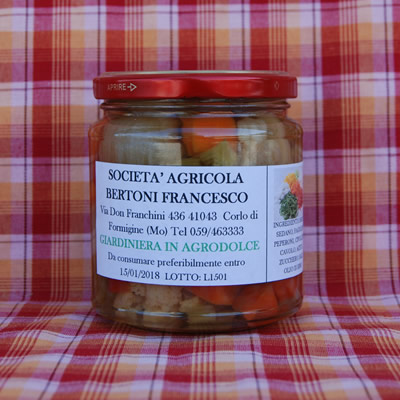 Giardiniera in agrodolce vendita online